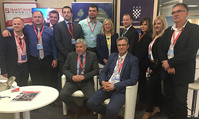 Štand HGK sa šest hrvatskih agencija za nekretnine na sajmu investicija MIPIM 2017. u Cannesu
